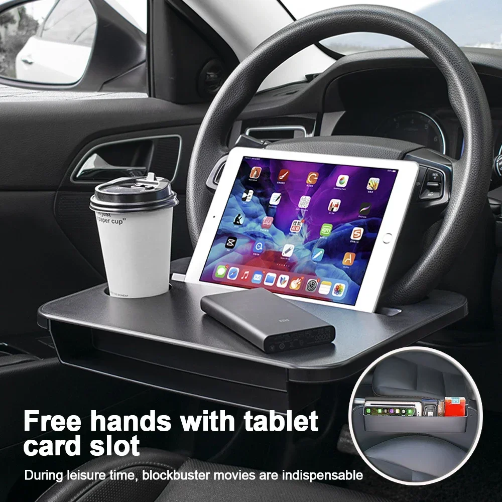 Tablet Lap Desk - Support de Table Multifonctionnel pour Voiture