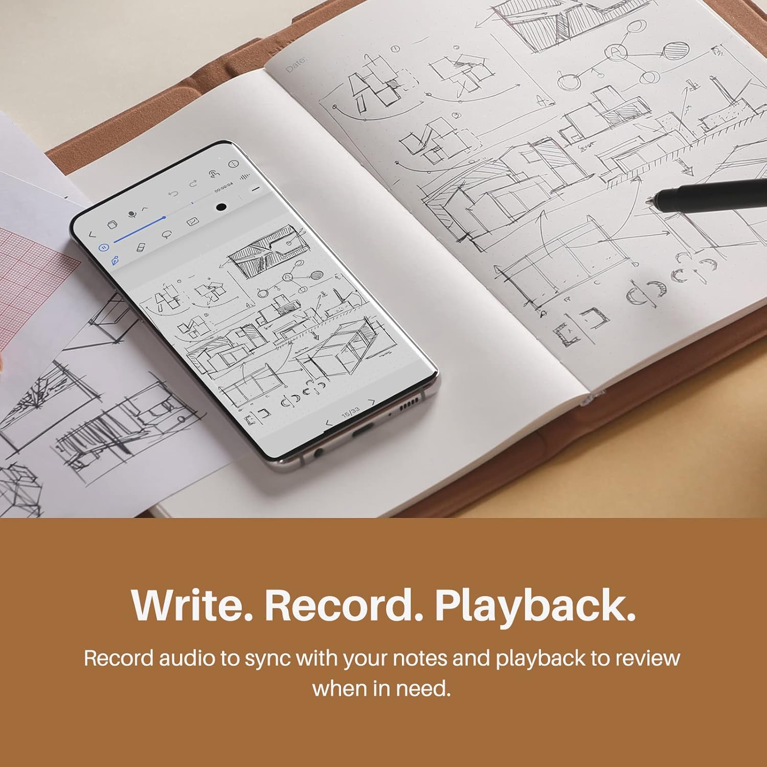 Huion Tablet Accessories - Huion note 2 en 1 cahier
