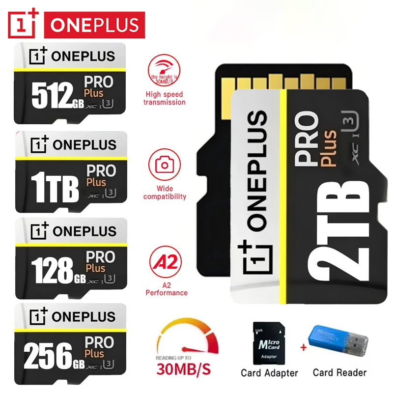 Oneplus Tablet Accessories - Carte SD OnePlus 2TB Ultra-Rapide V30