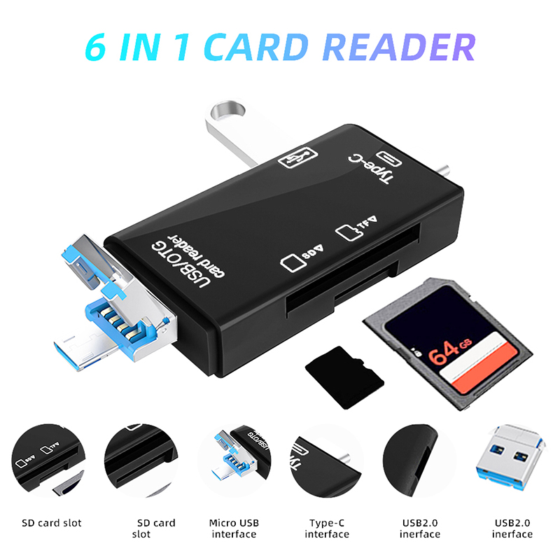 Tablet Accessories For Reading - Lecteur de carte USB Type C