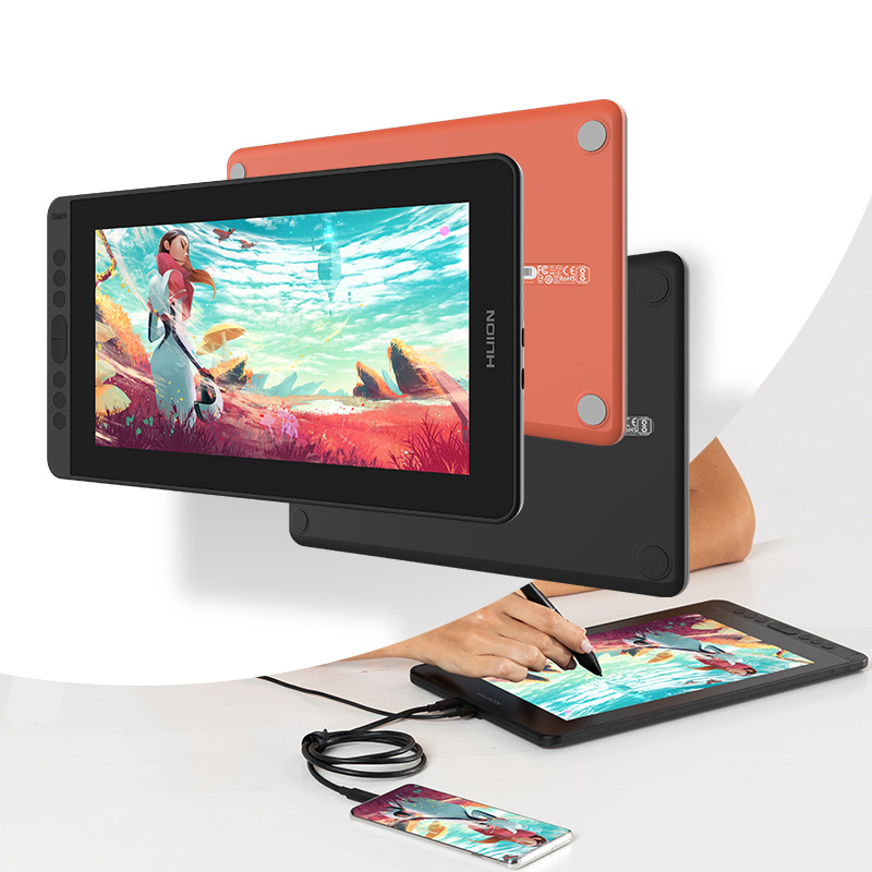 Huion Tablet Accessories - HUION Kamvas 12 tablette graphique moniteur