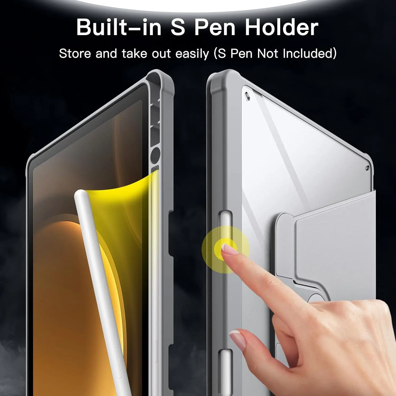 Étui avec support pour stylet  - Tablet S9 Fe Accessories avis et prix