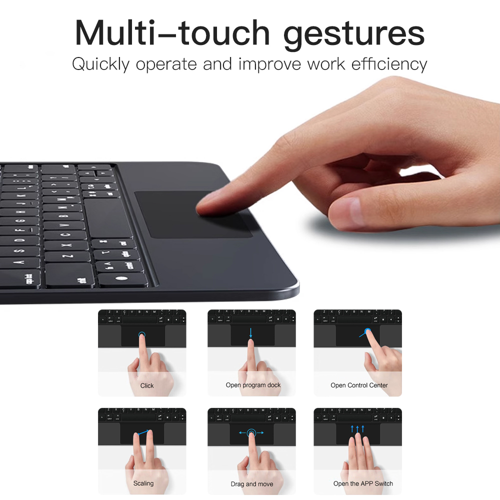 Clavier sans fil avec adsorpti - Tablet Keyboard Case avis et prix