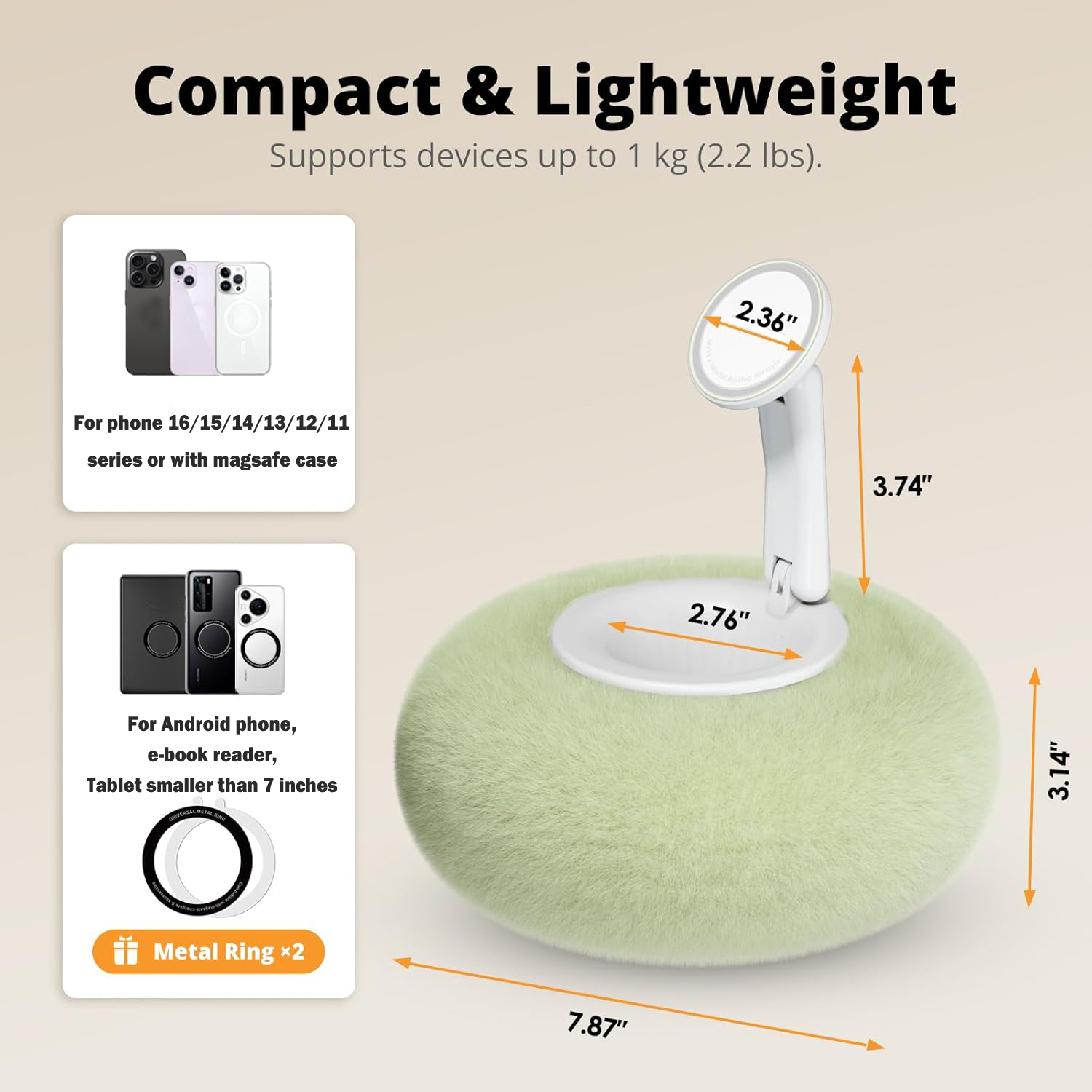 Support d'oreiller magnétique  - Tablet Accessories For Reading avis et prix