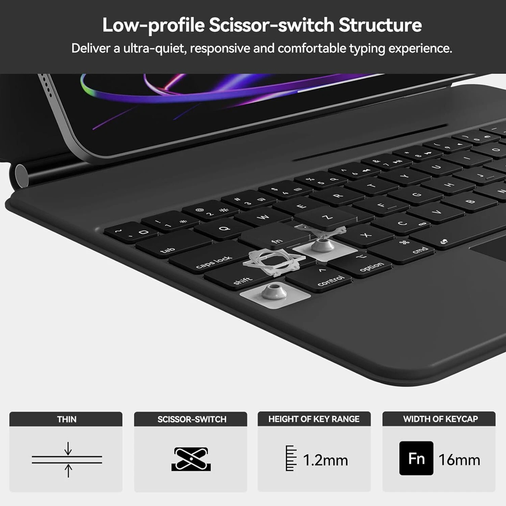 Étui pour clavier magique Blue - Tablet Keyboard Case avis et prix