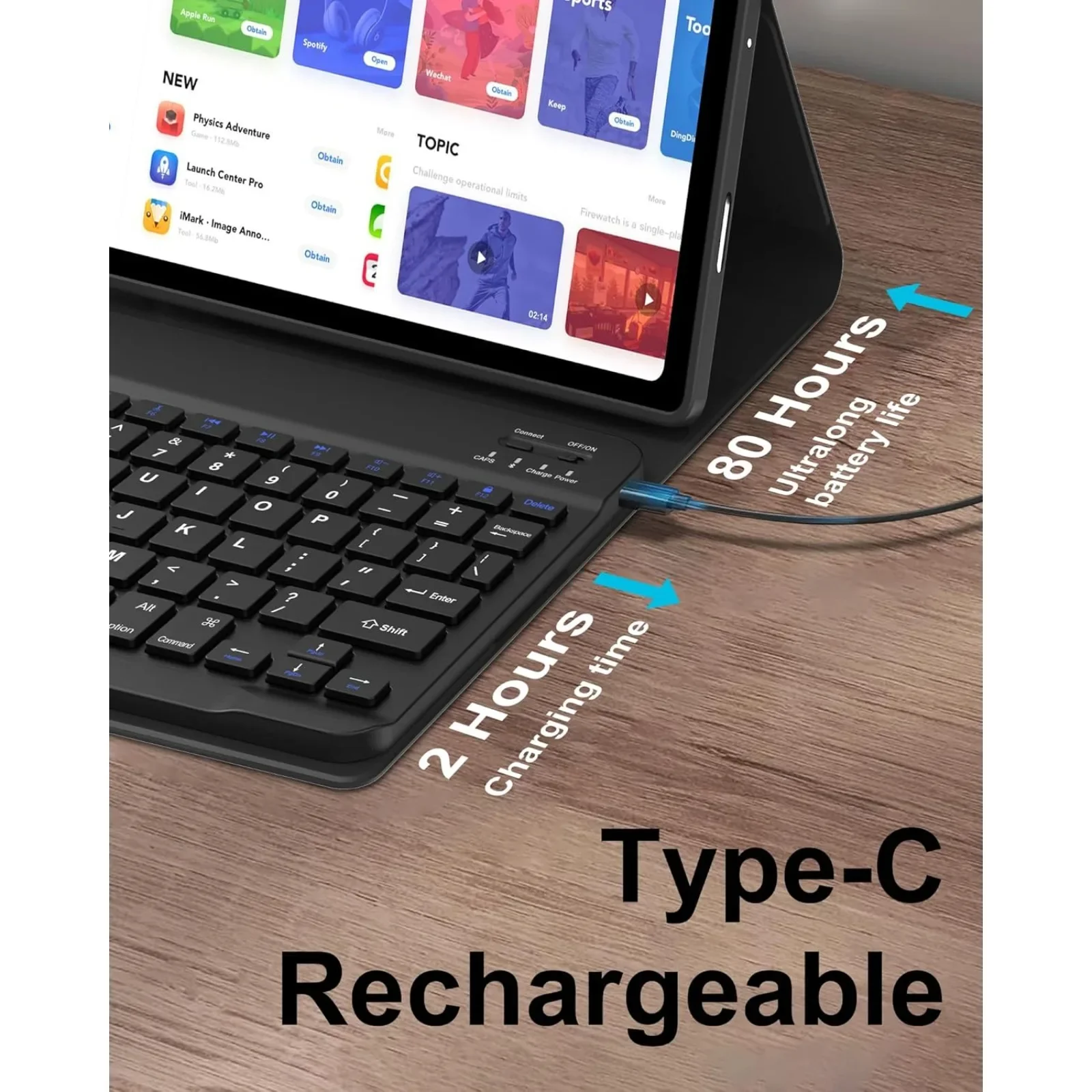 Étui pour clavier pour Honor P - Tablet Keyboard Case avis et prix