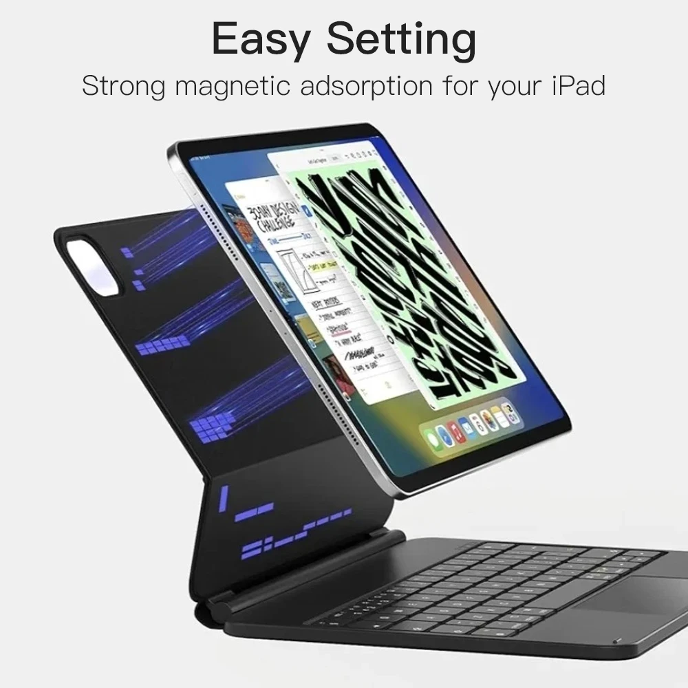 NOUVEAU Clavier Magique avec É - Tablet Keyboard Case avis et prix