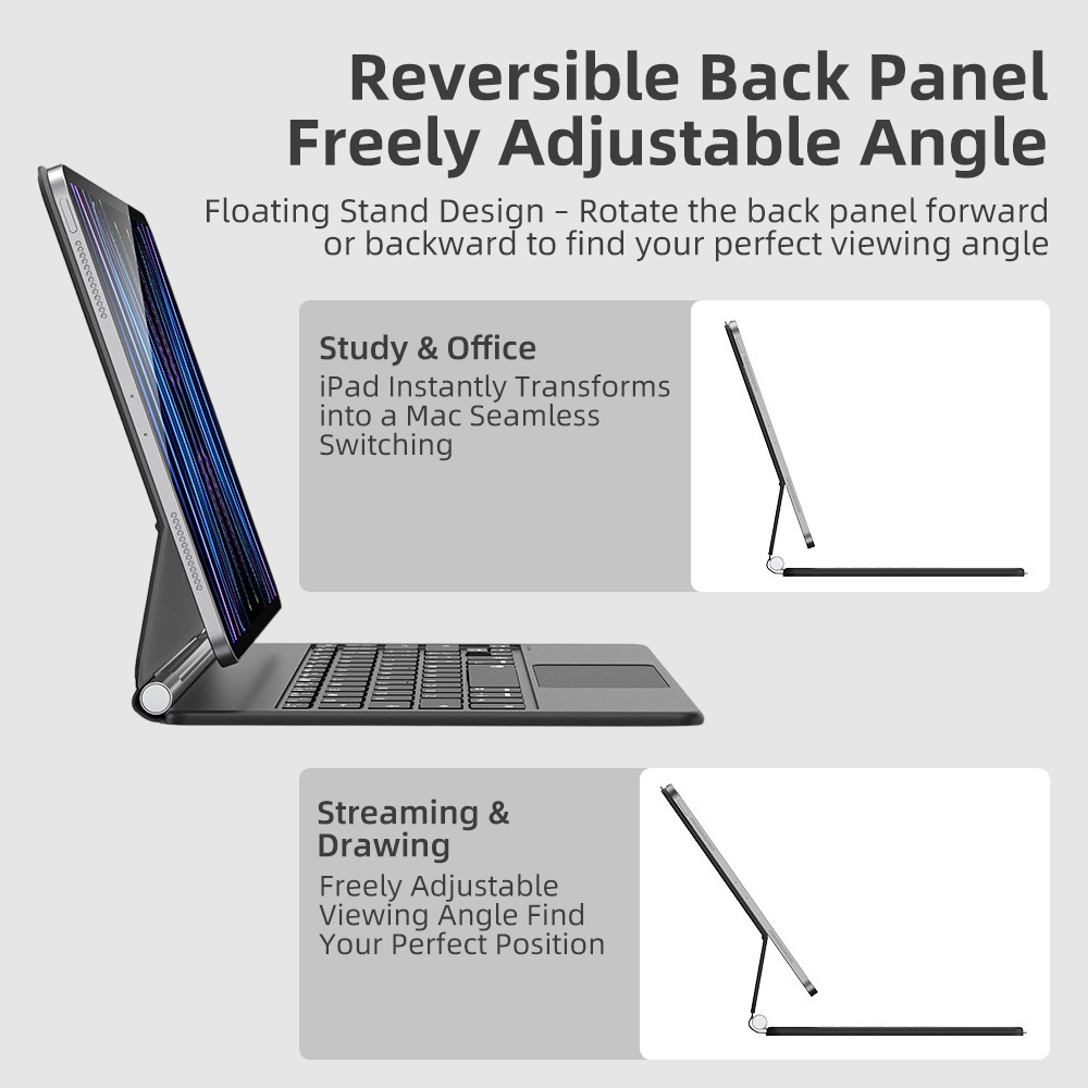 NOUVEAU Clavier Magique avec É - Tablet Keyboard Case avis et prix