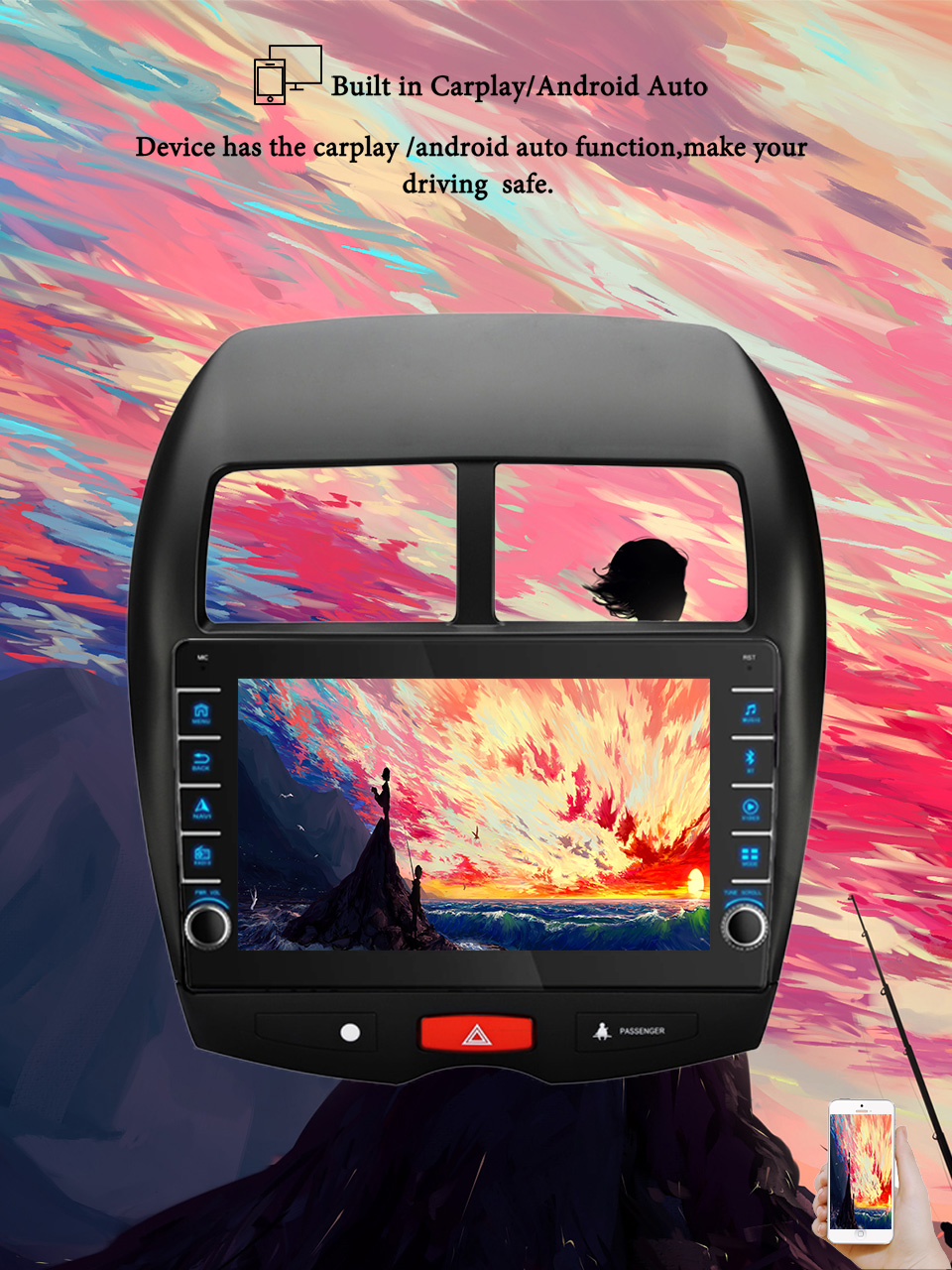 Autoradio Android 14 pour Mits - Tablet Danish Mobile & Accessories Photos avis et prix