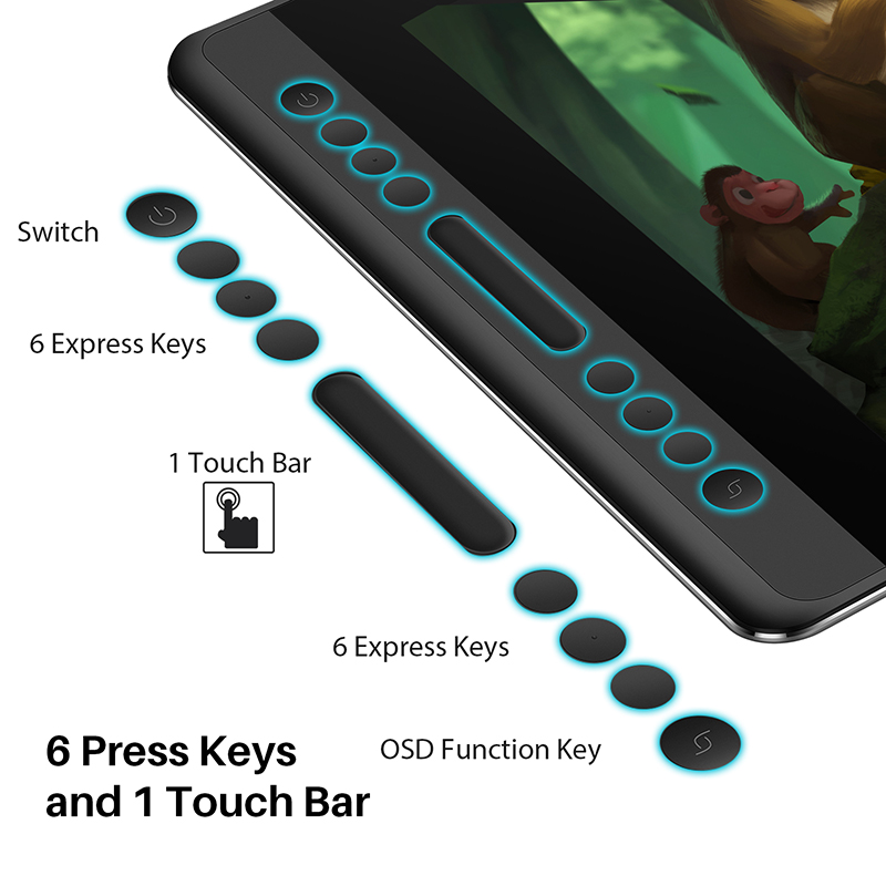 HUION Kamvas Pro 16 écran de t - Huion Tablet Accessories avis et prix
