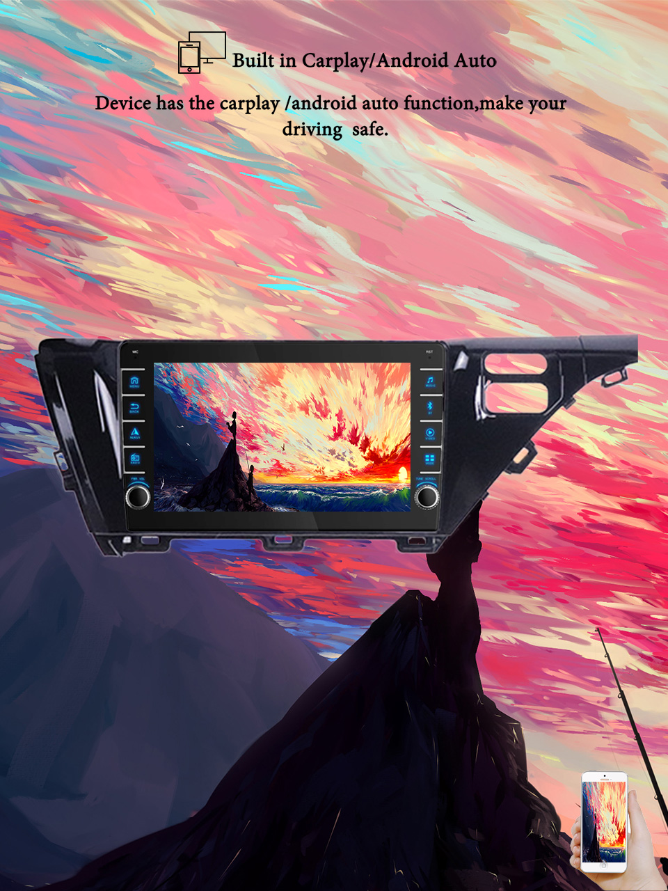 Autoradio Android 14 8G+128G p - Tablet Danish Mobile & Accessories Photos avis et prix